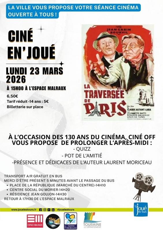 Ciné en'joué : la traversée de Paris