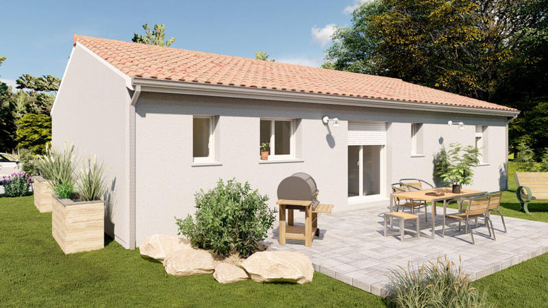 Maison - 95 m² - 5 pièces