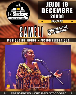 Concert &quot;Samëli&quot; - spécial sortie de résidence