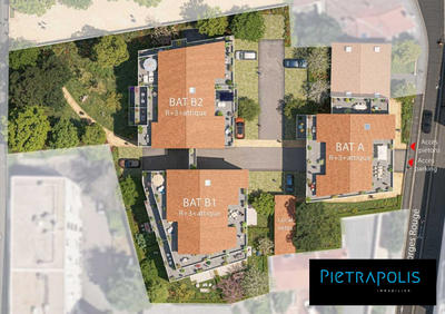 Appartement - 42 m² - 2 pièces