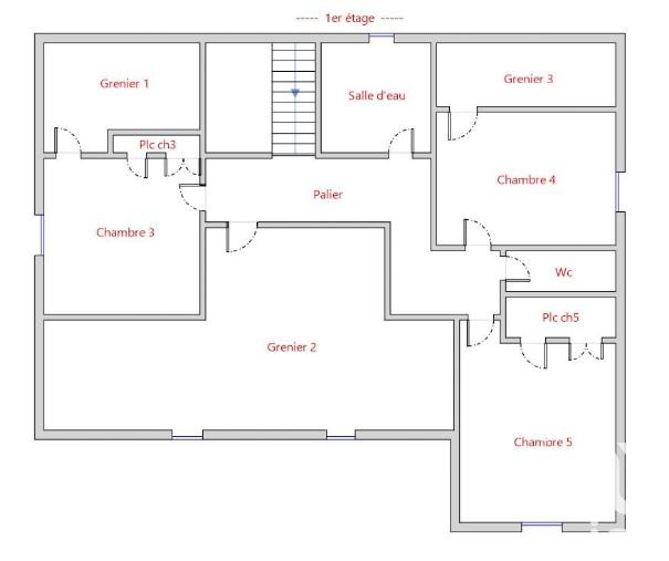 Maison - 164 m² - 7 pièces