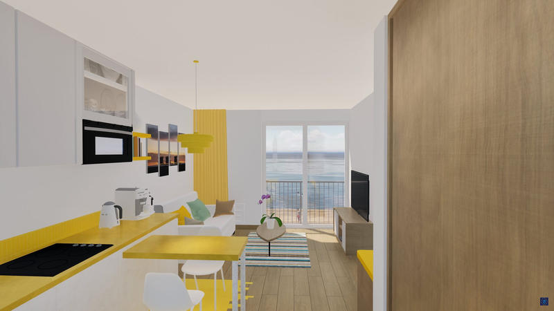 Appartement - 36 m² - 2 pièces