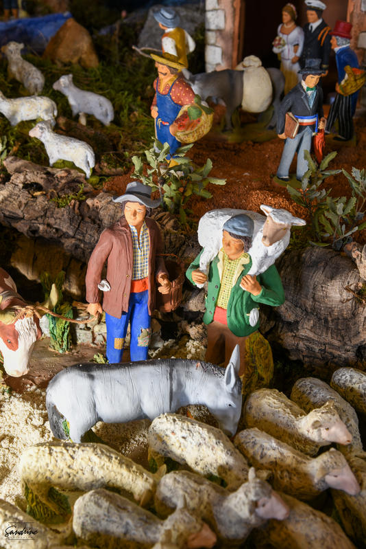 Crèche et exposition de santons de la Maison Fouque