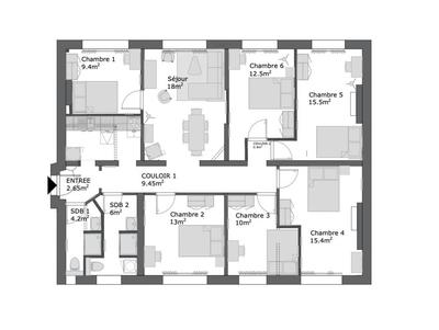 Appartement - 125 m²