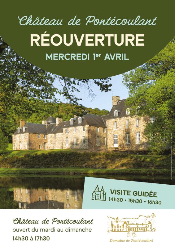 Réouverture du Château de Pontécoulant