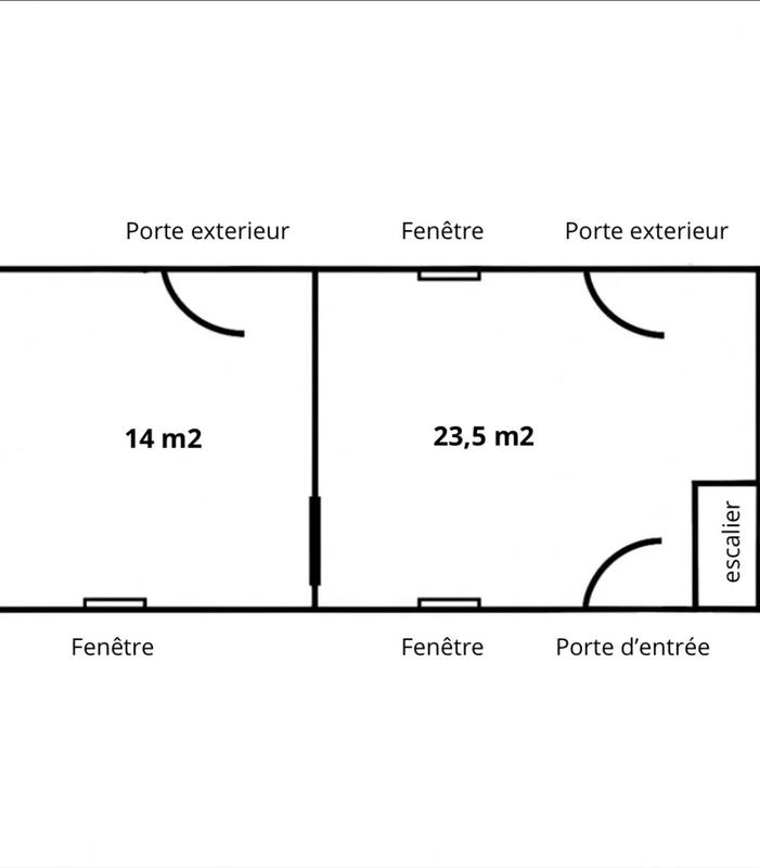 Maison - 89 m² - 4 pièces