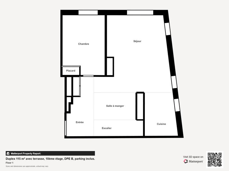 Appartement - 115 m² - 4 pièces