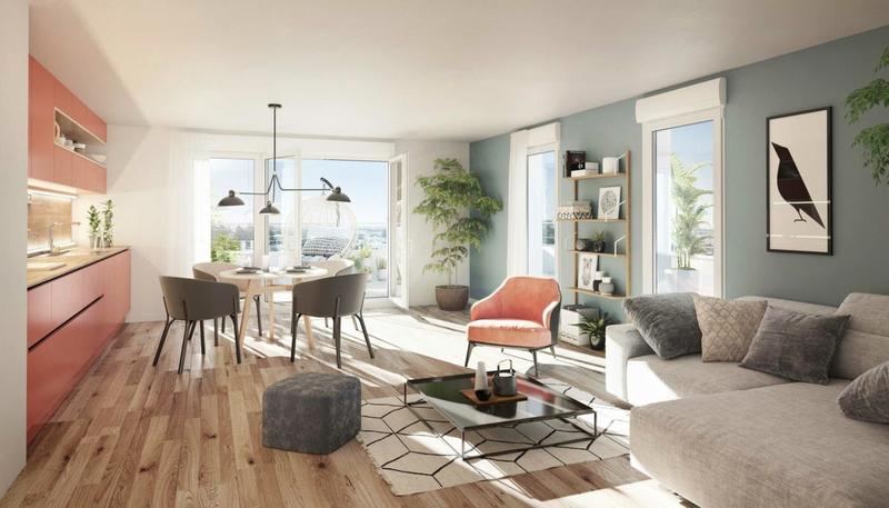 Appartement - 68 m² - 3 pièces