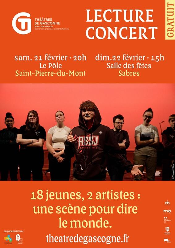 Lecture/Concert "Monde: une scene pour tout dire."