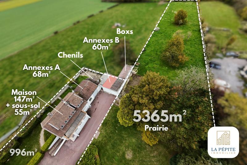 Maison - 147 m² - 9 pièces