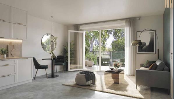 Appartement - 61 m² - 3 pièces