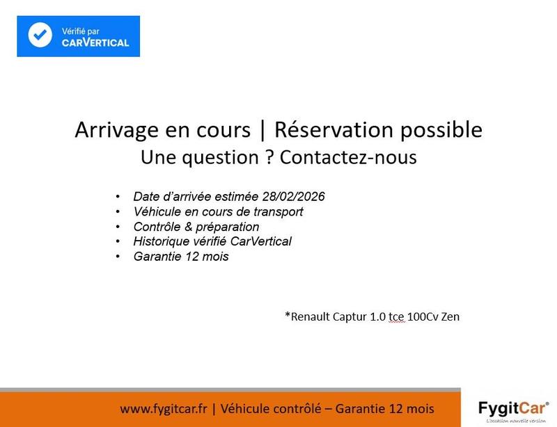 Renault Captur 1.0 TCe 100Cv Zen / 5cv