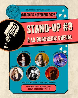 Stand-Up à la Brasserie Cheval