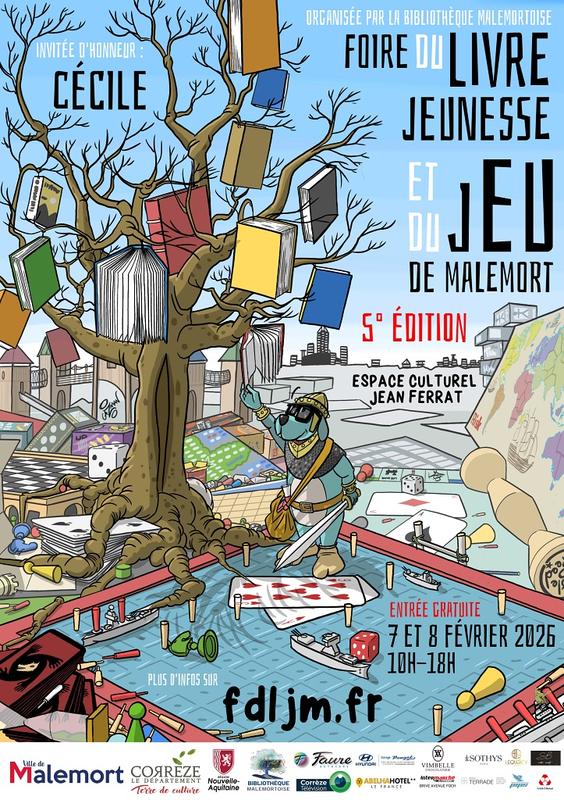 Foire du Livre Jeunesse et du Jeu de Malemort - 5ème édition