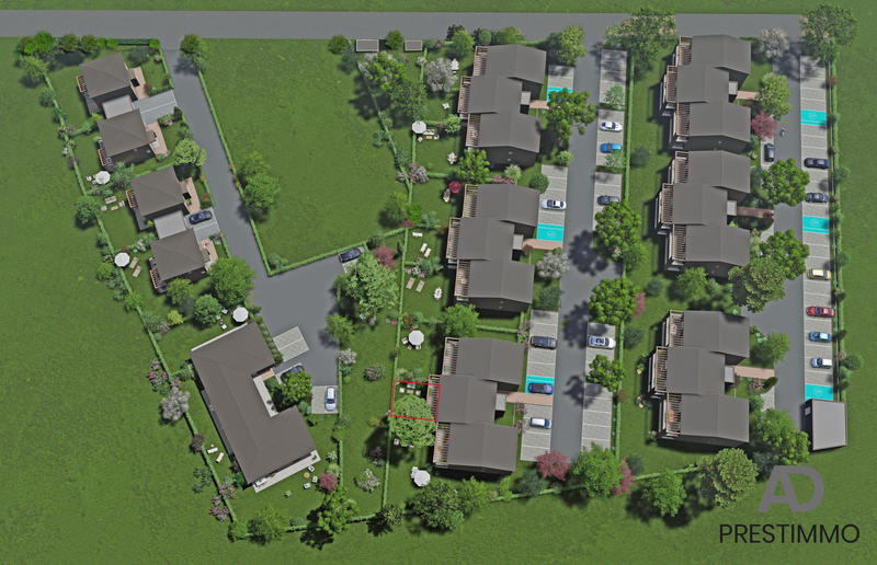 Appartement - 45 m² - 2 pièces