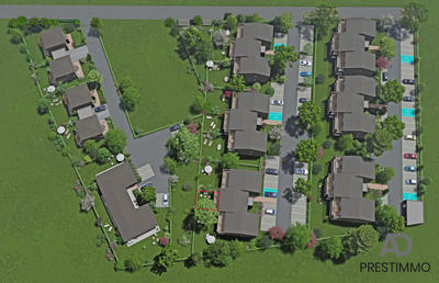 Appartement - 45 m² - 2 pièces