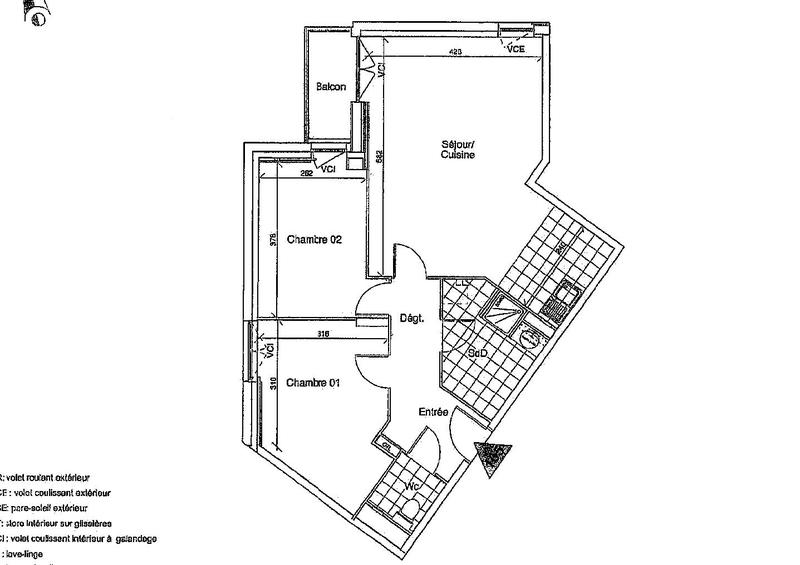 Appartement - 67 m² - 3 pièces