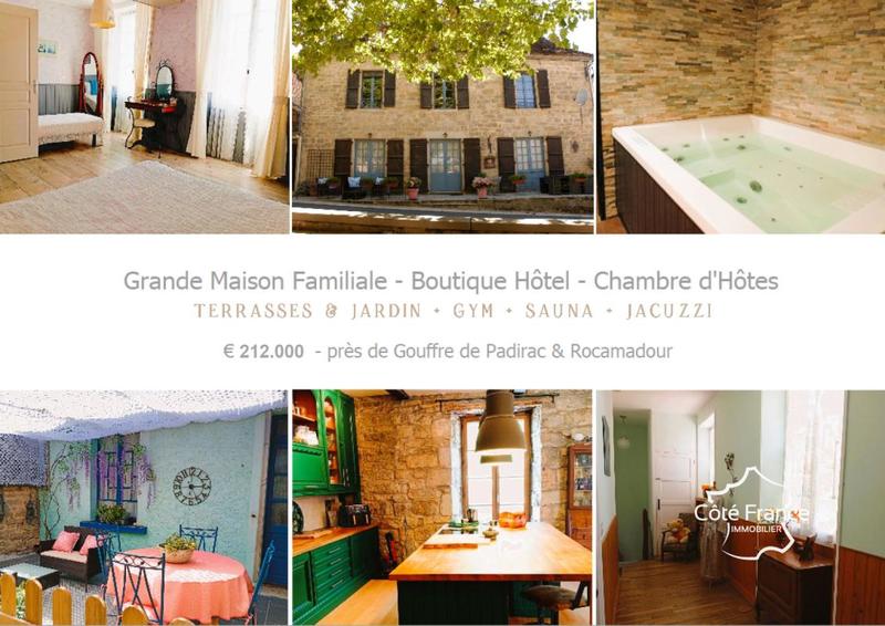 Maison chambre d'hôtes - 325 m² - 16 pièces