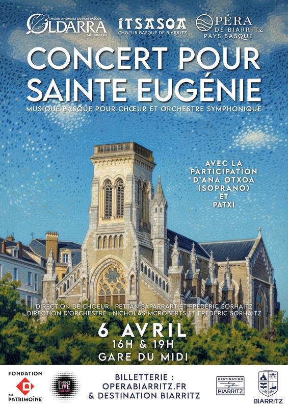Concert pour Sainte Eugénie - 19h