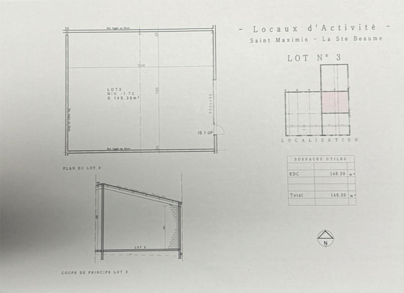 Local commercial - 148 m²