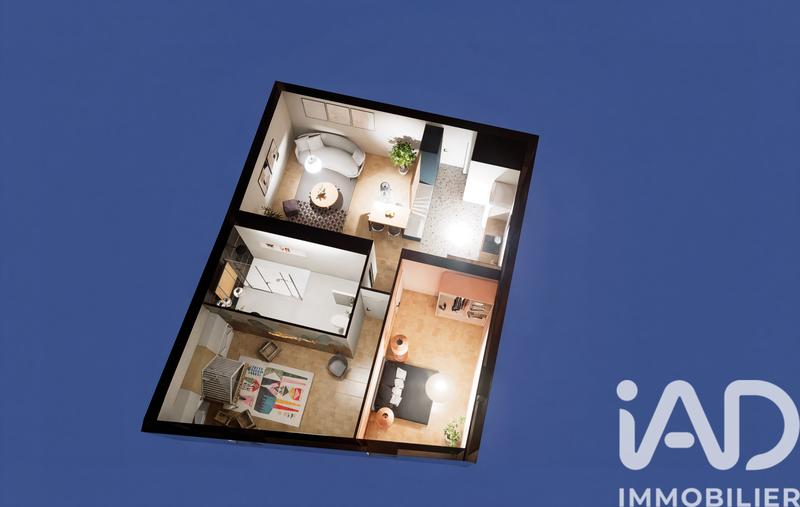 Appartement - 59 m² - 3 pièces