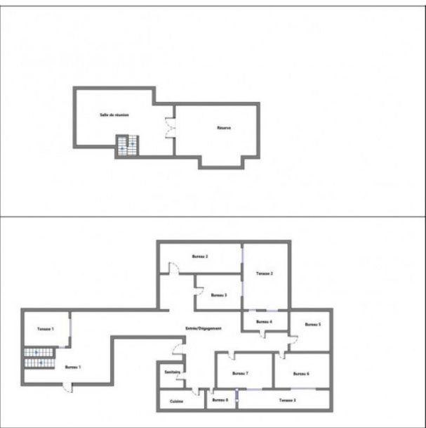 Appartement - 206 m² - 2 pièces