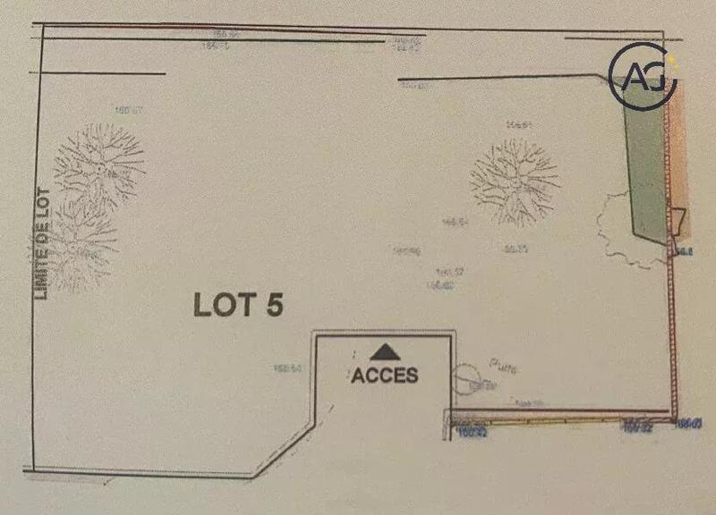 Terrain constructible - 483 m²