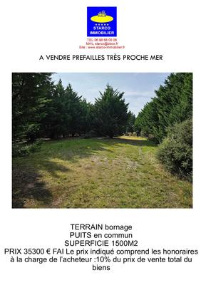 Terrain - 1 500 m²