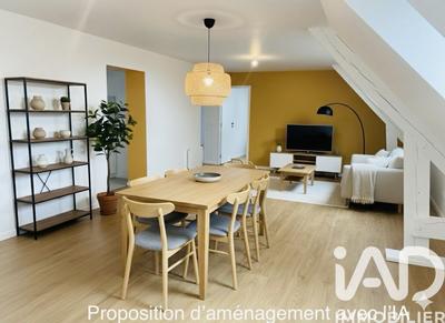 Appartement - 58 m² - 3 pièces