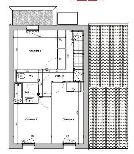 Maison - 99 m² - 5 pièces