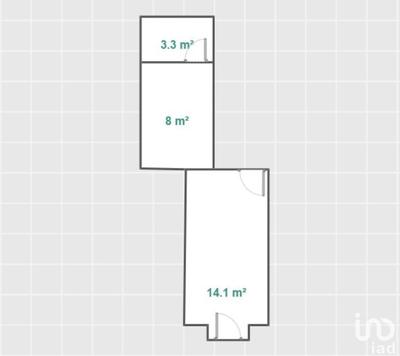 Local commercial - 27 m² - 3 pièces