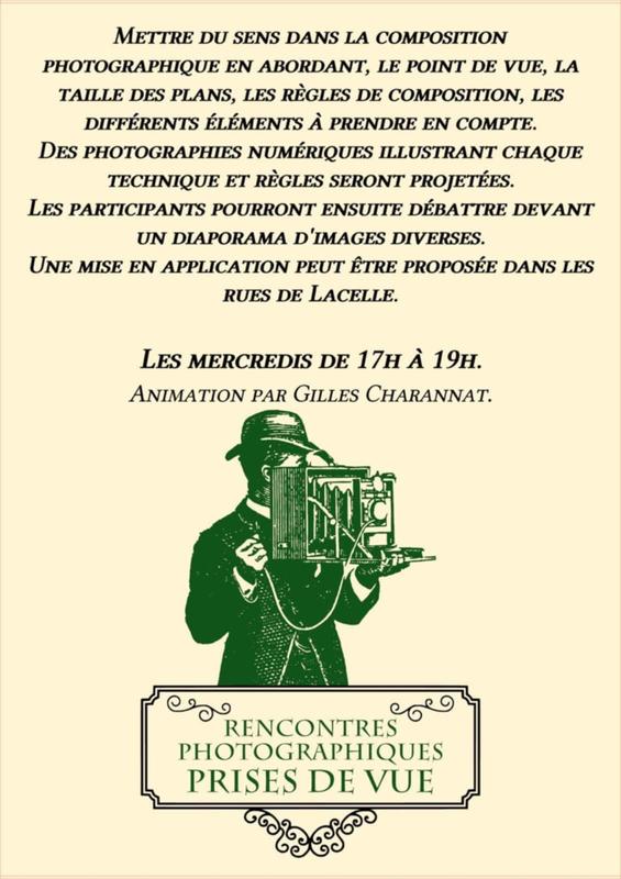 Le Comptoir des Echanges : atelier photo