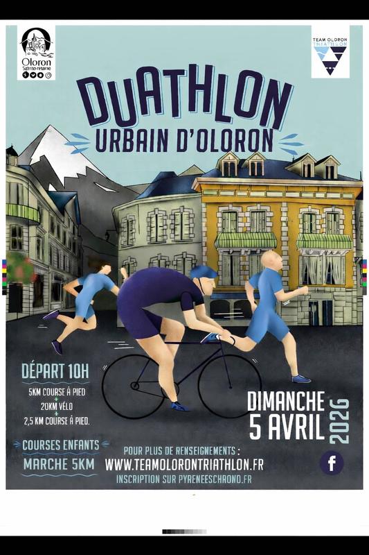 Duathlon urbain d'Oloron