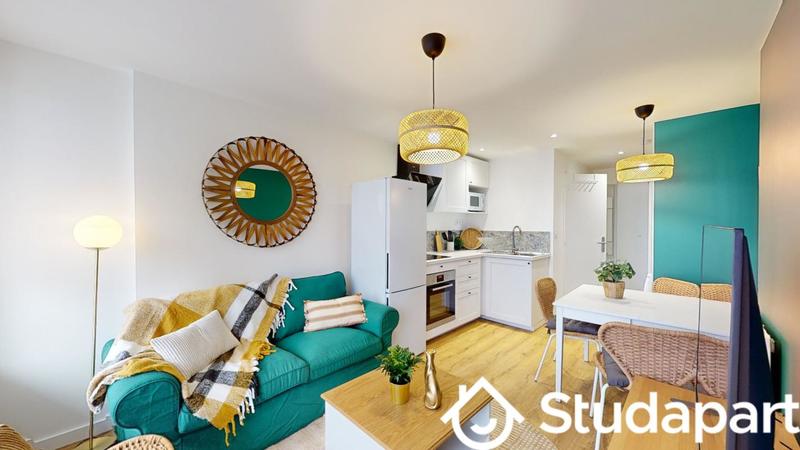 Chambre - 11 m² - 1 pièce