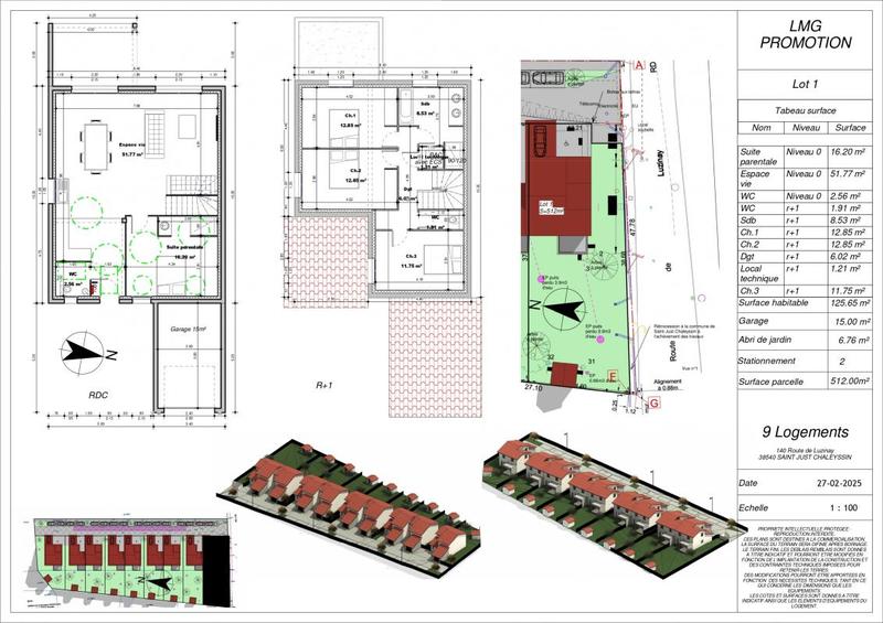 Maison - 125 m² - 5 pièces