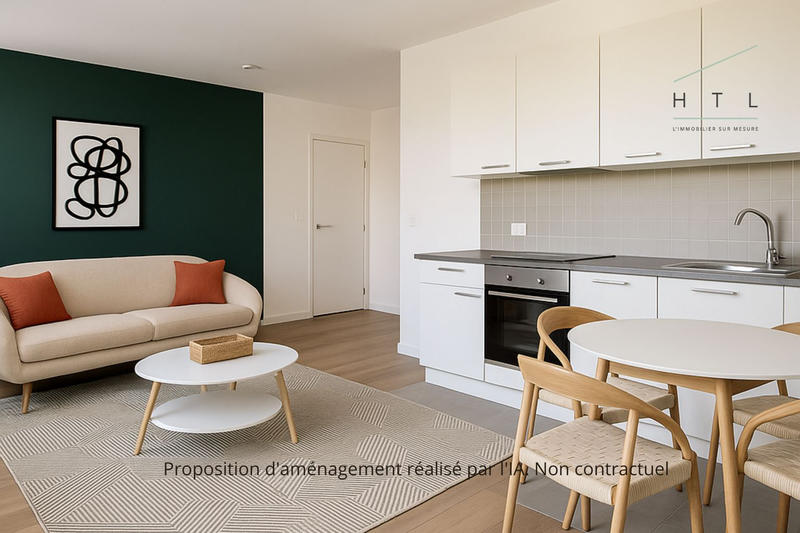 Appartement - 51 m² - 2 pièces