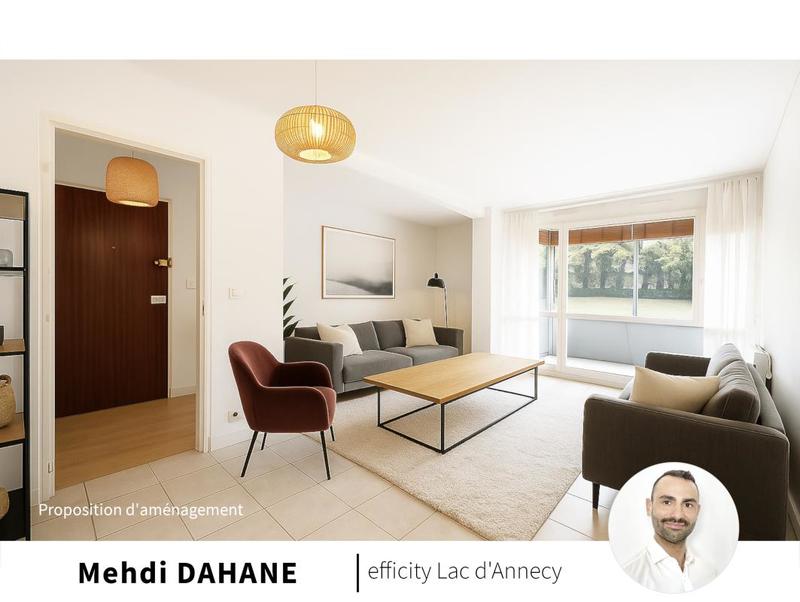 Appartement - 51 m² - 2 pièces