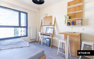 Studio - 17 m² - 1 pièce