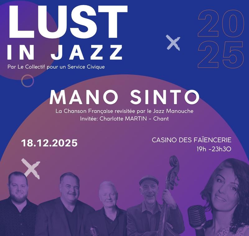 Lust in Jazz - Mano Sinto