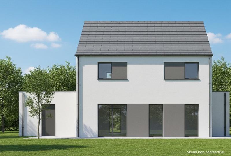 Maison contemporaine - 105 m² - 5 pièces