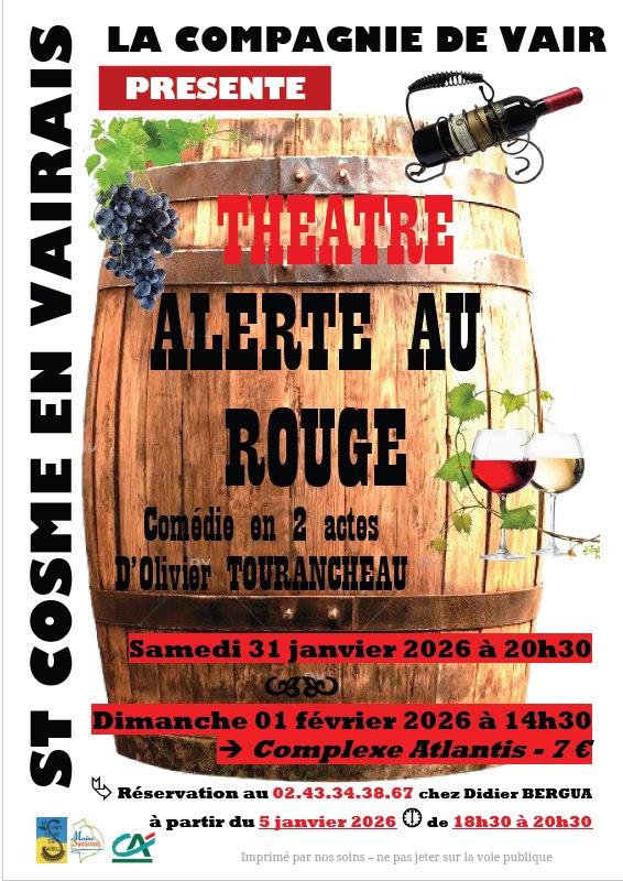 Théâtre "Alerte au rouge" par la Compagnie Vair