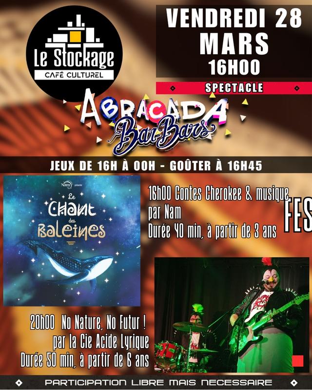 Festival jeune public Abracadabar-Bars ! Jeux/Conte/Spectacle