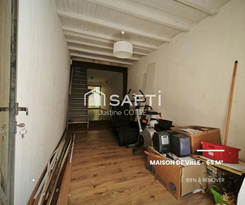 Maison de ville - 65 m² - 2 pièces