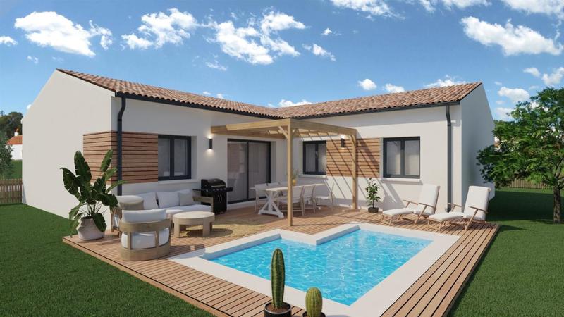 Maison - 92 m² - 5 pièces