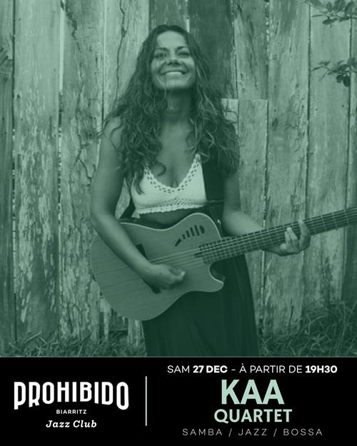 Prohibido Biarritz Jazz Club -  Kaa Quartet