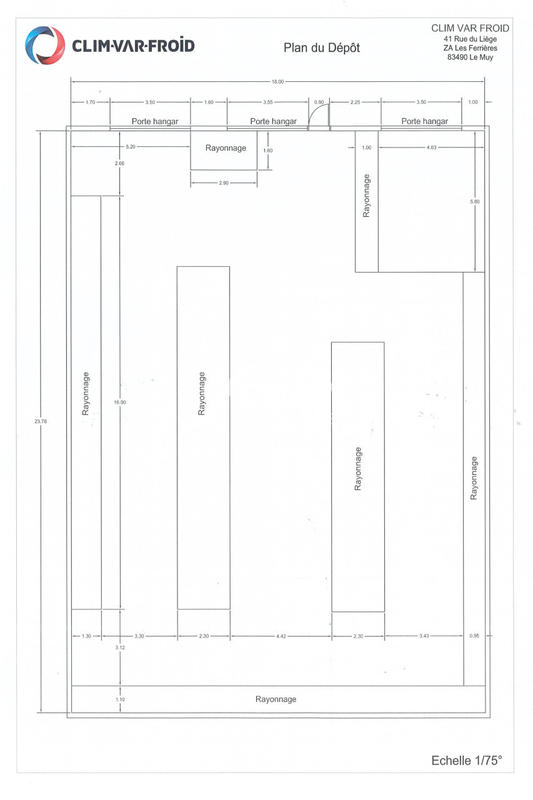 Local commercial - 1 150 m²