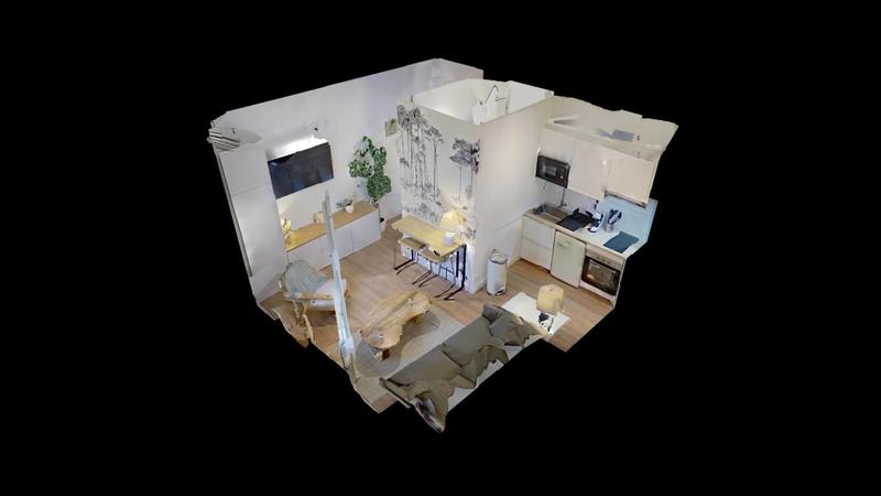 Studio - 18 m² - 2 pièces