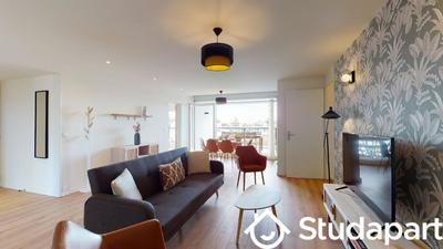 Chambre - 12 m² - 1 pièce