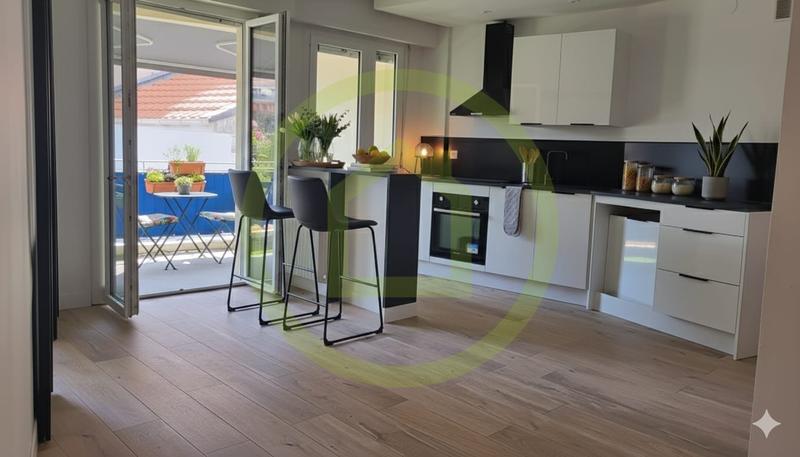 Appartement ancien - 42 m² - 2 pièces