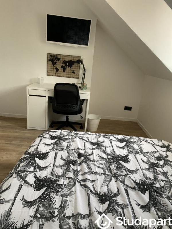 Chambre - 14 m² - 1 pièce